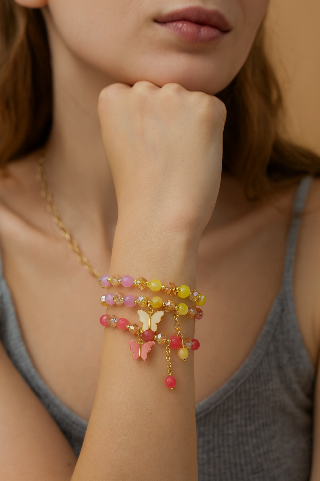 Charvieille Papillon Bracelet – Lavender Twilight Edition 🦋